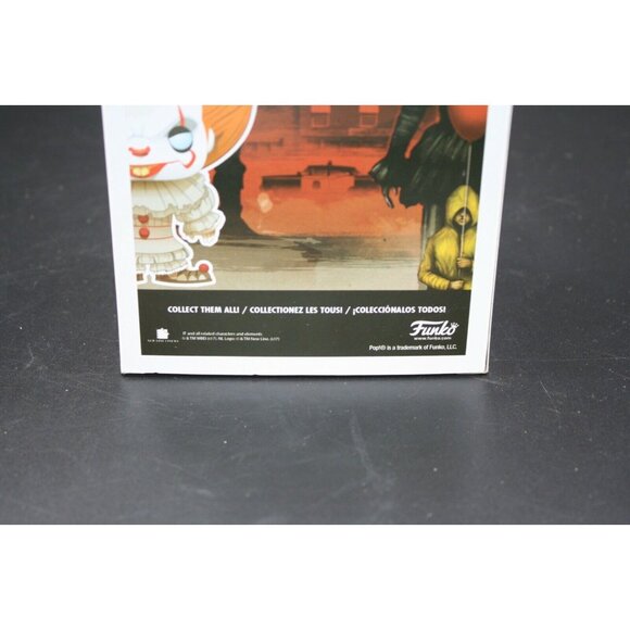 Funko Pop! Movies: IT Pennywise with Boat Action Figure - Picture 11 of 11